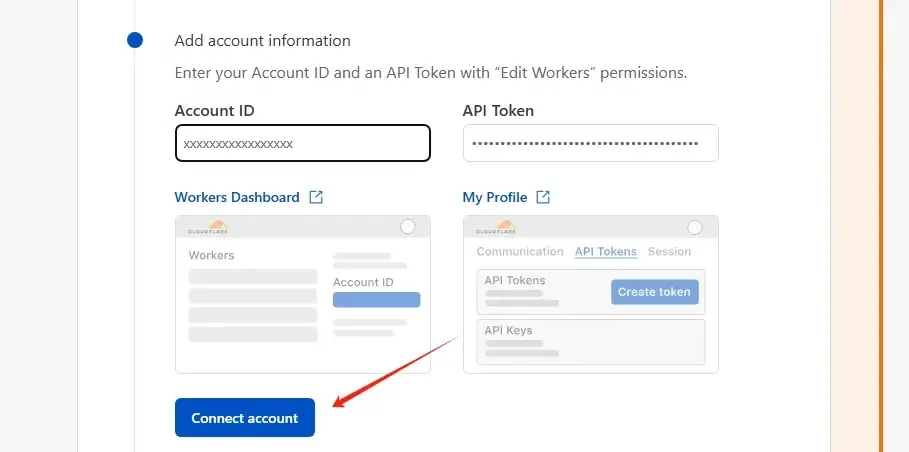 Connect Account
