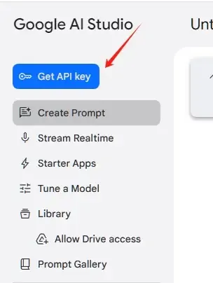 Get API key